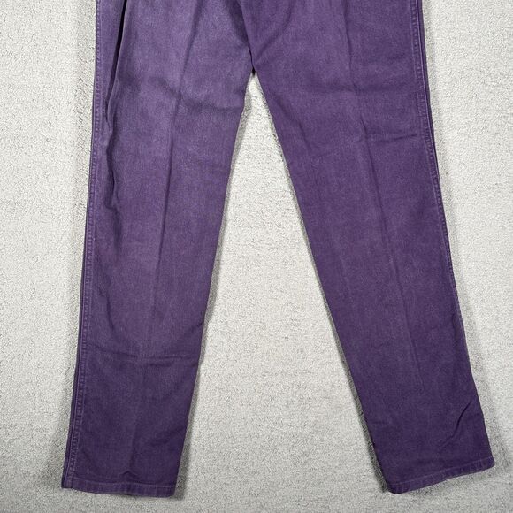 Vintage Rockies Rocky Mountain Jeans Western Bareback Purple Women Size 25WX35L - Picture 14 of 16